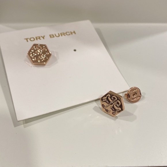 Tory Burch Stud Earring Rose gold - Picture 2 of 4